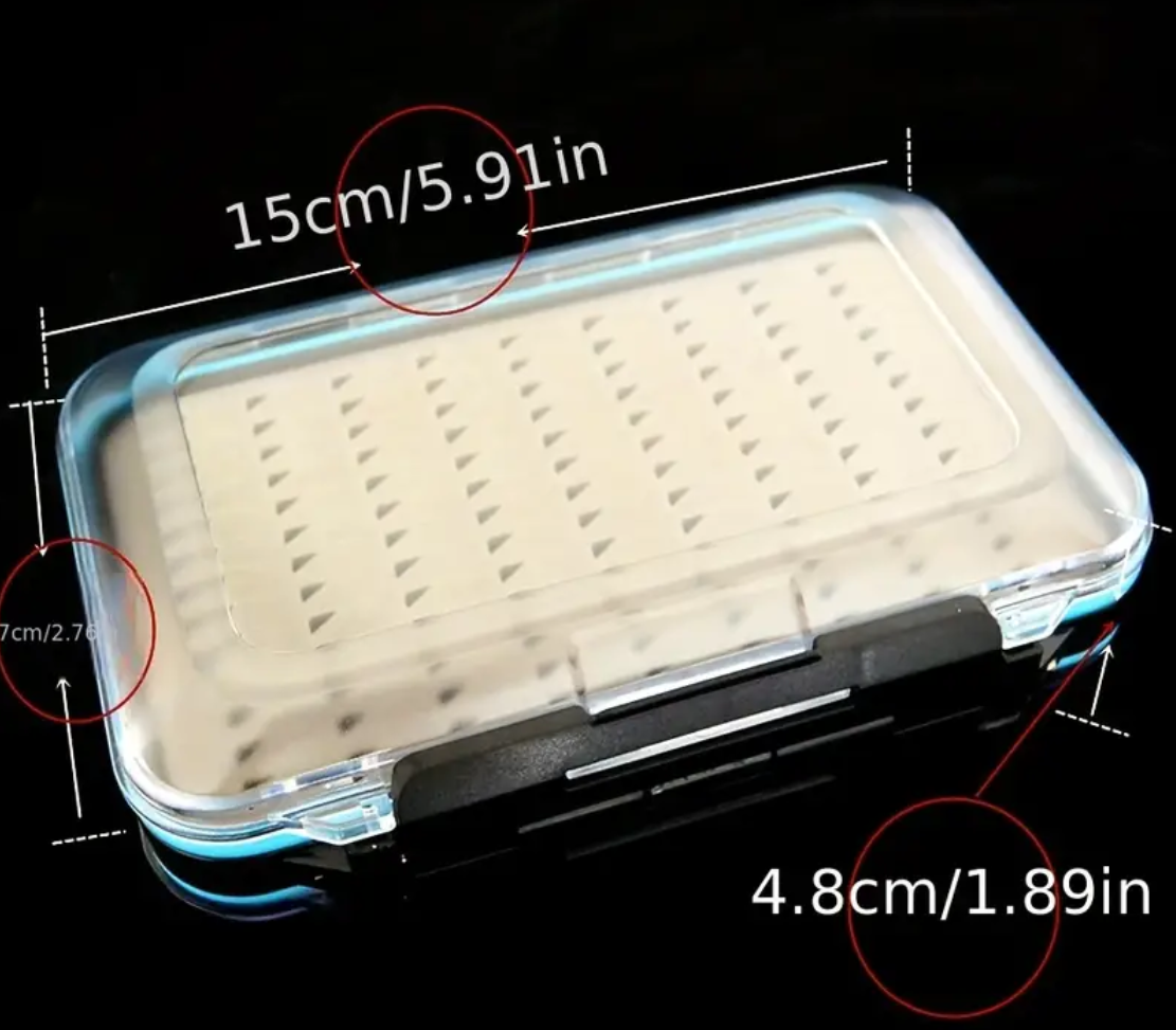 Double Sided Fly Box Clear