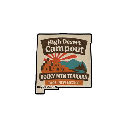 Hight Desert Tenkara Camp out Amole Campground Ticket