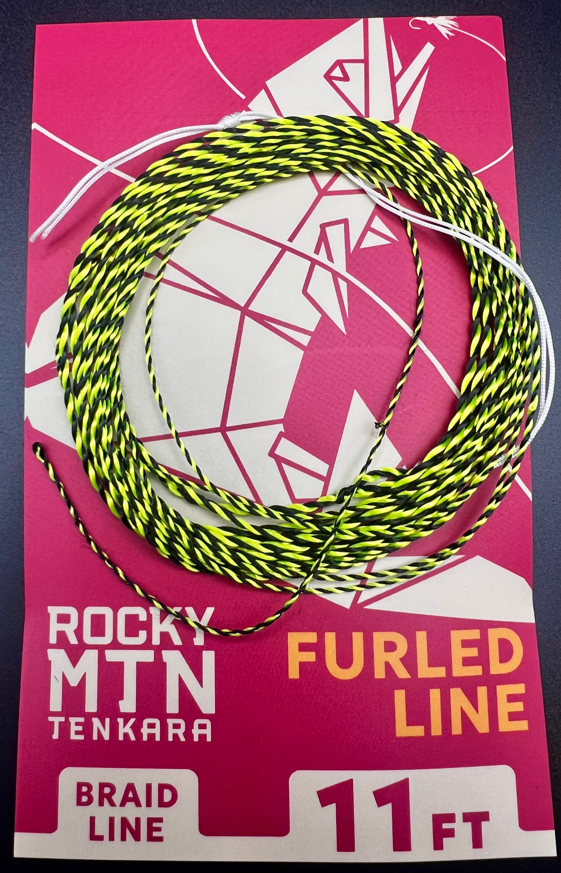 Furled Lines Black and Yellow 11ft - Main Image