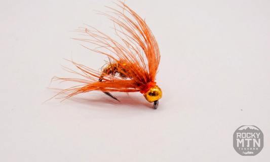 Orange Bead Head Kebari